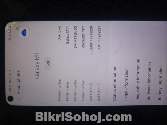 Samsung Galaxy  m11